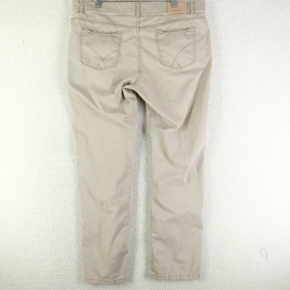 Brax Jeans Mens 38X30 Gray Cooper Fancy Regular Straight Leg Lightweight Stretch - Picture 4 of 12